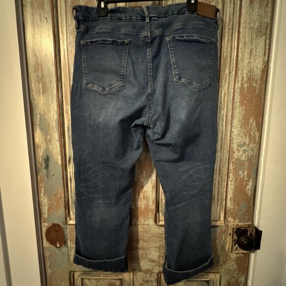 Dear John Size 33 Jeans With Cuff - Picture 5 of 6
